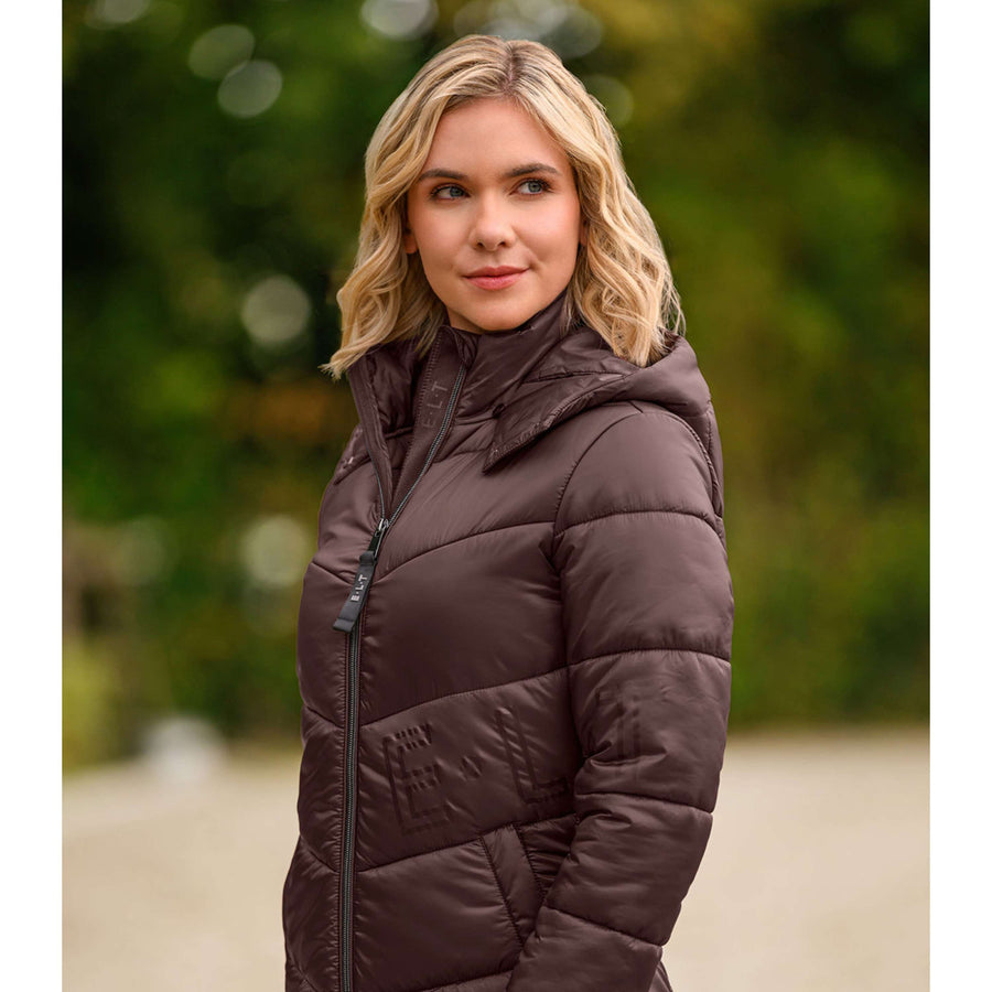 ELT Long Coat Oslo Mahogany