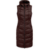 ELT Long Bodywarmer Ostende Mahogany