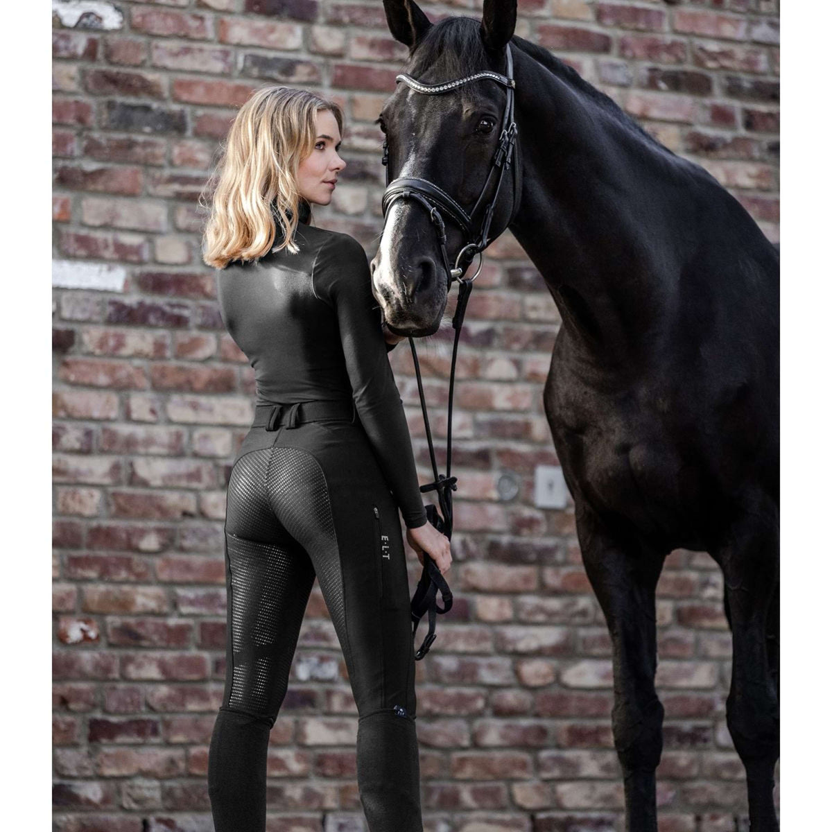 ELT Breeches Oktavia Silicon Black