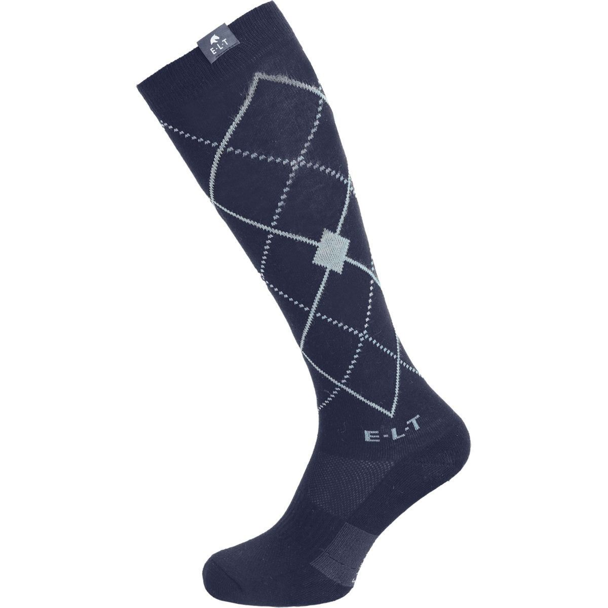 ELT Riding Socks Argyle Deepblue