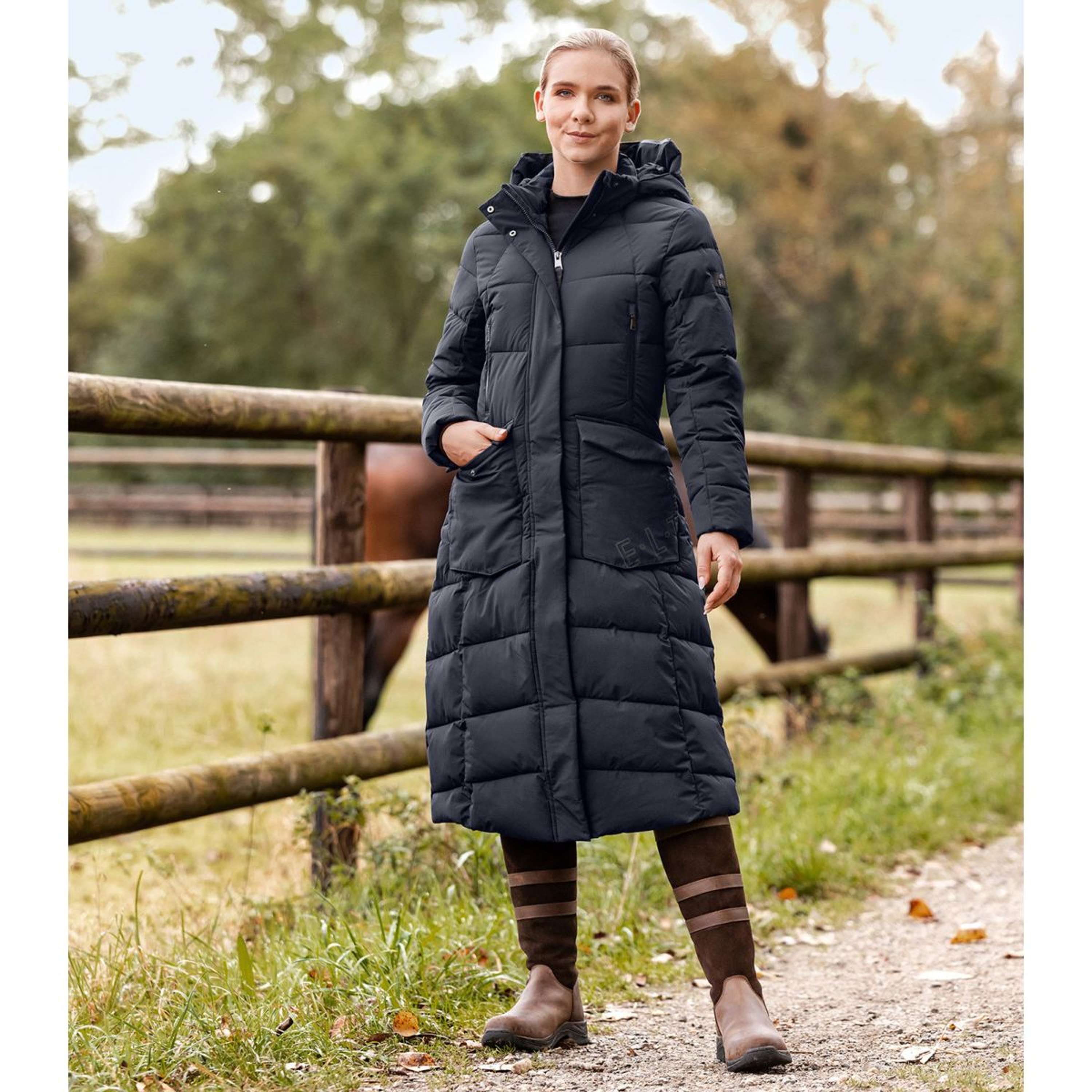 ELT Long Coat Saphira Advanced Riding Deepblue