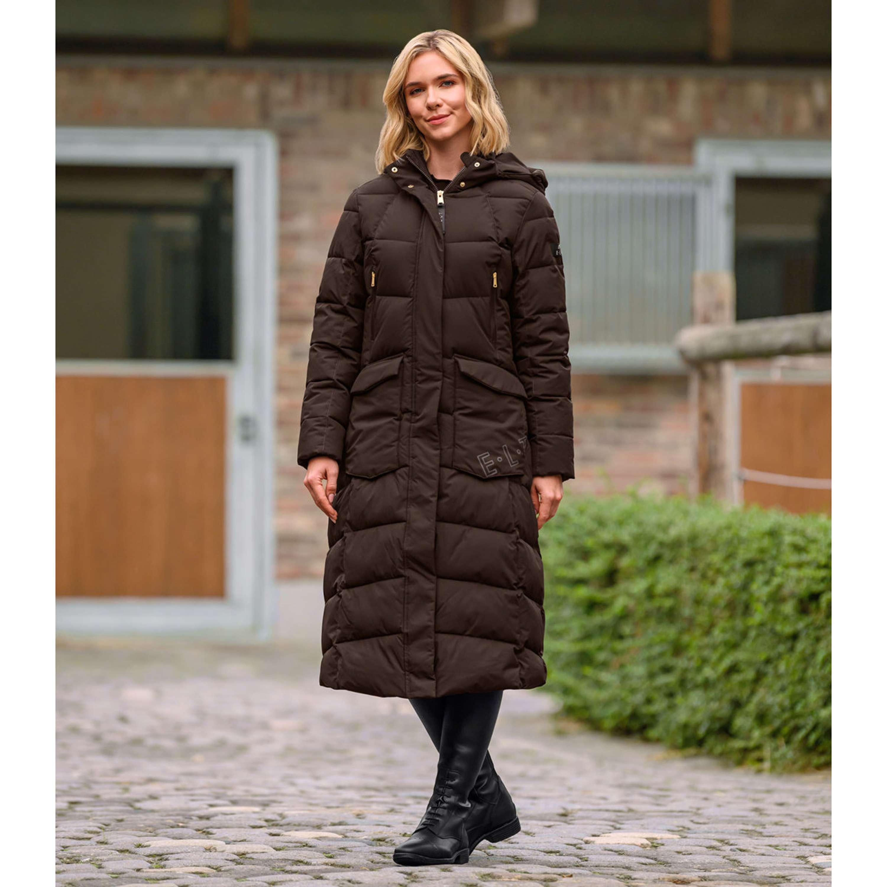 ELT Long Coat Saphira Advanced Riding Espresso