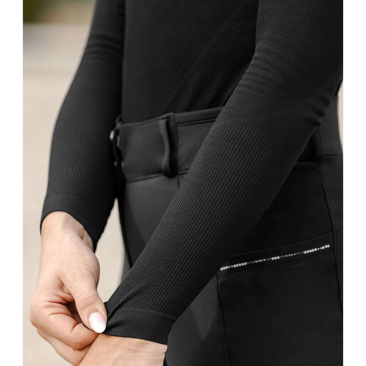 ELT Shirt Functional Richmond Long Sleeves Black