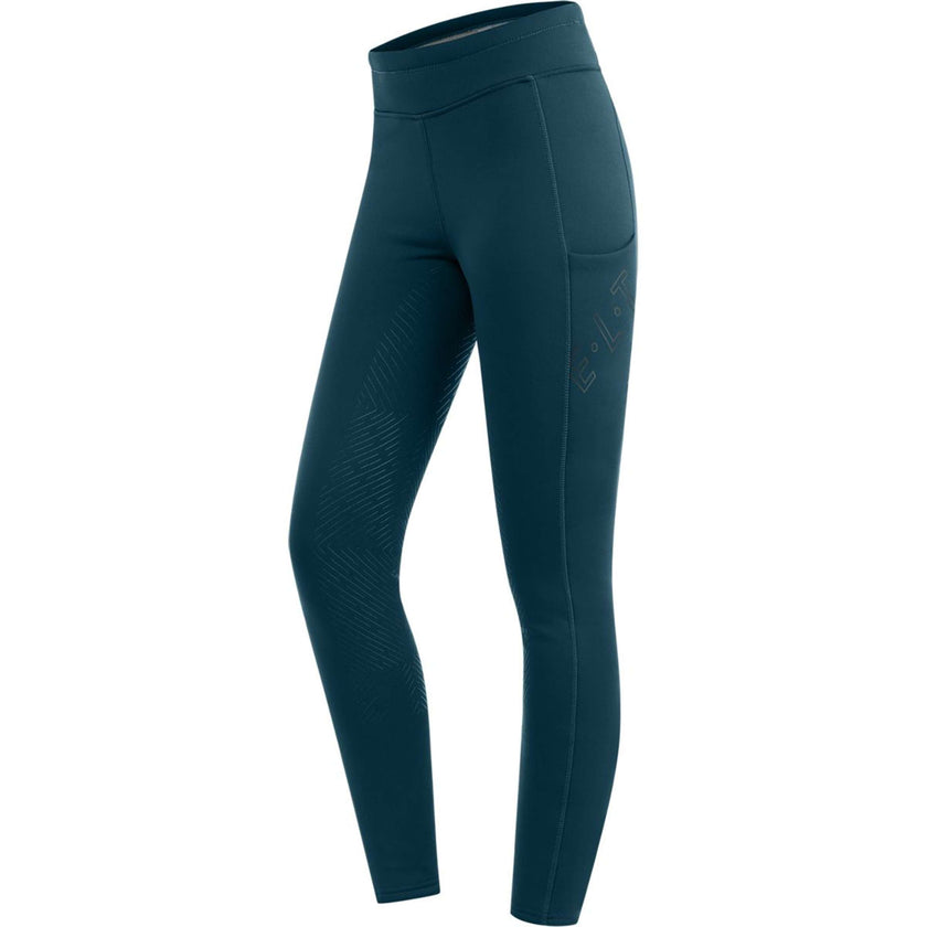 ELT Thermo Riding Leggings Teddy Rica Petrol Blue ELT Thermo Riding Leggings Teddy Rica Petrol Blue