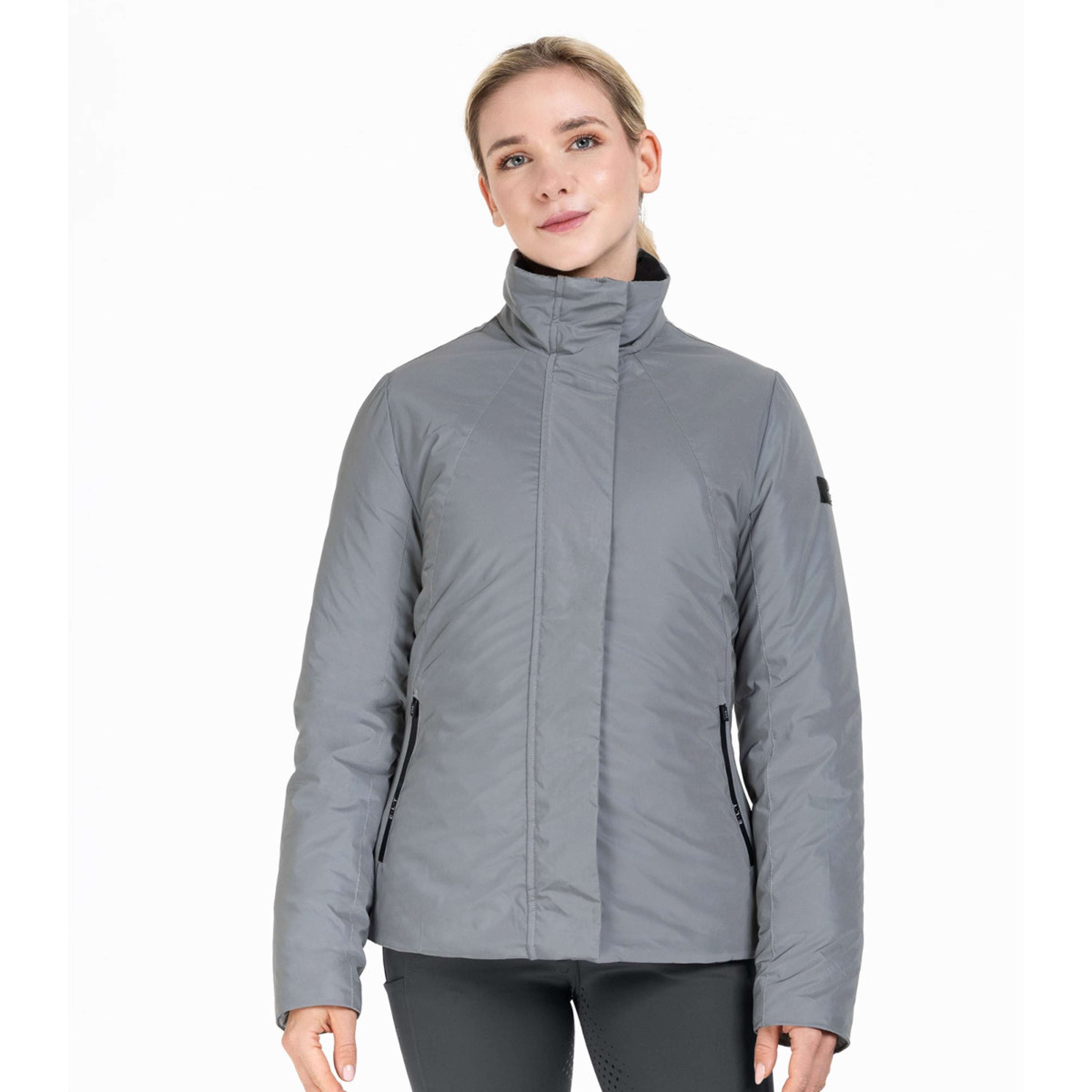ELT Rain Coat Reflective Silver Grey