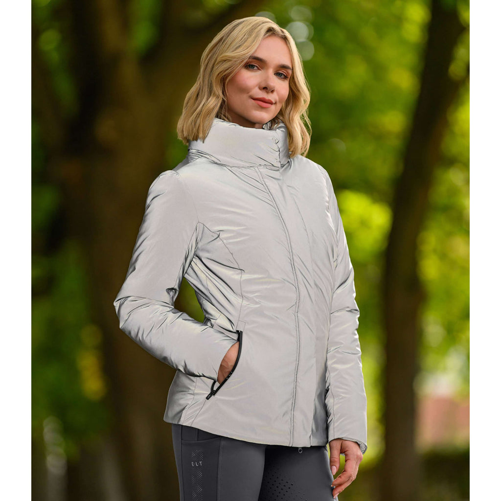 ELT Rain Coat Reflective Silver Grey