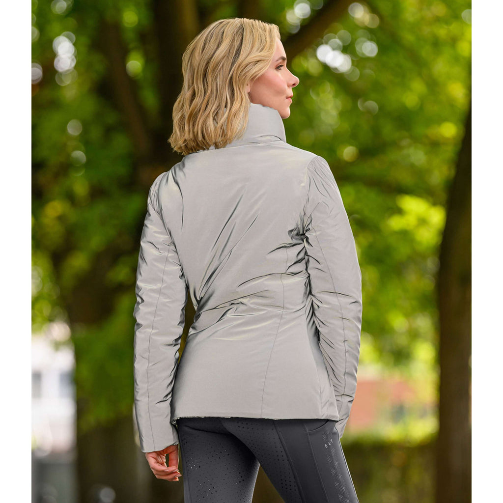 ELT Rain Coat Reflective Silver Grey