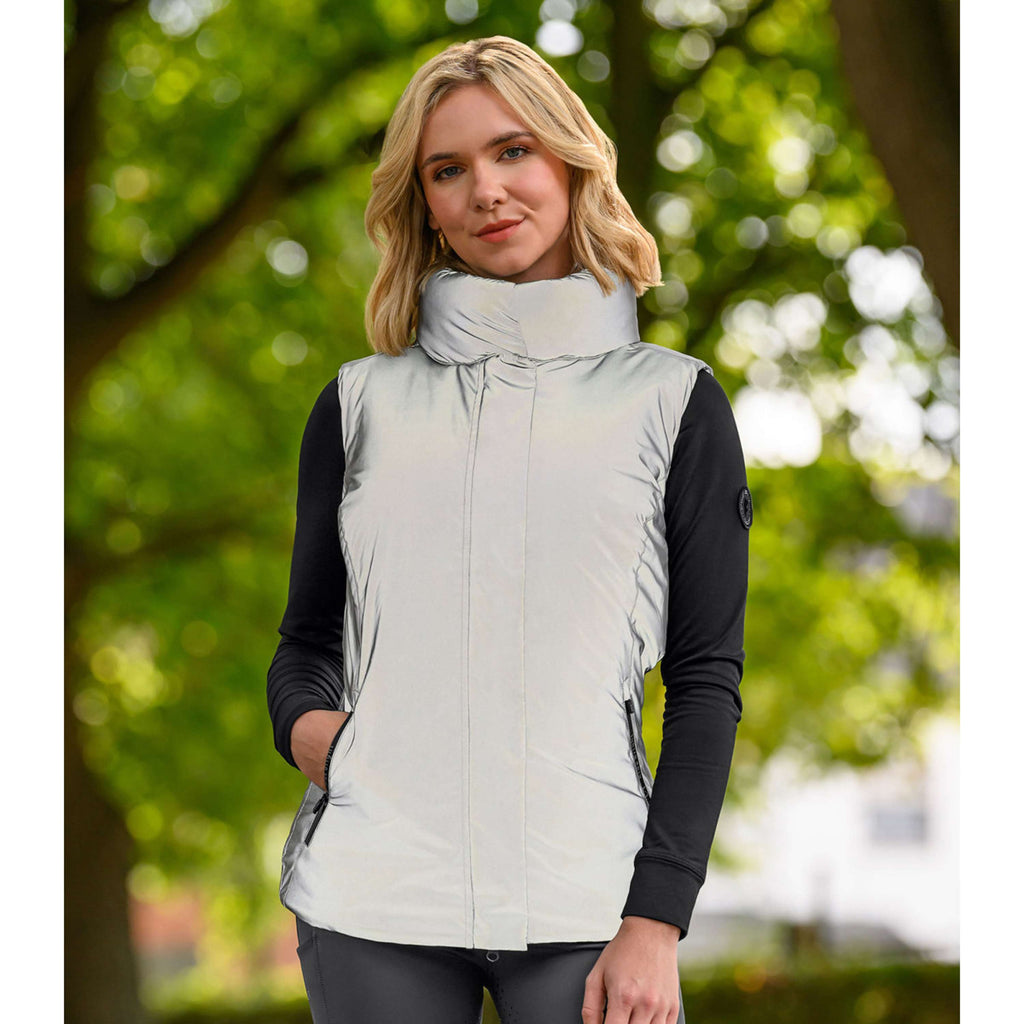 ELT Bodywarmer Reflective Silver Grey