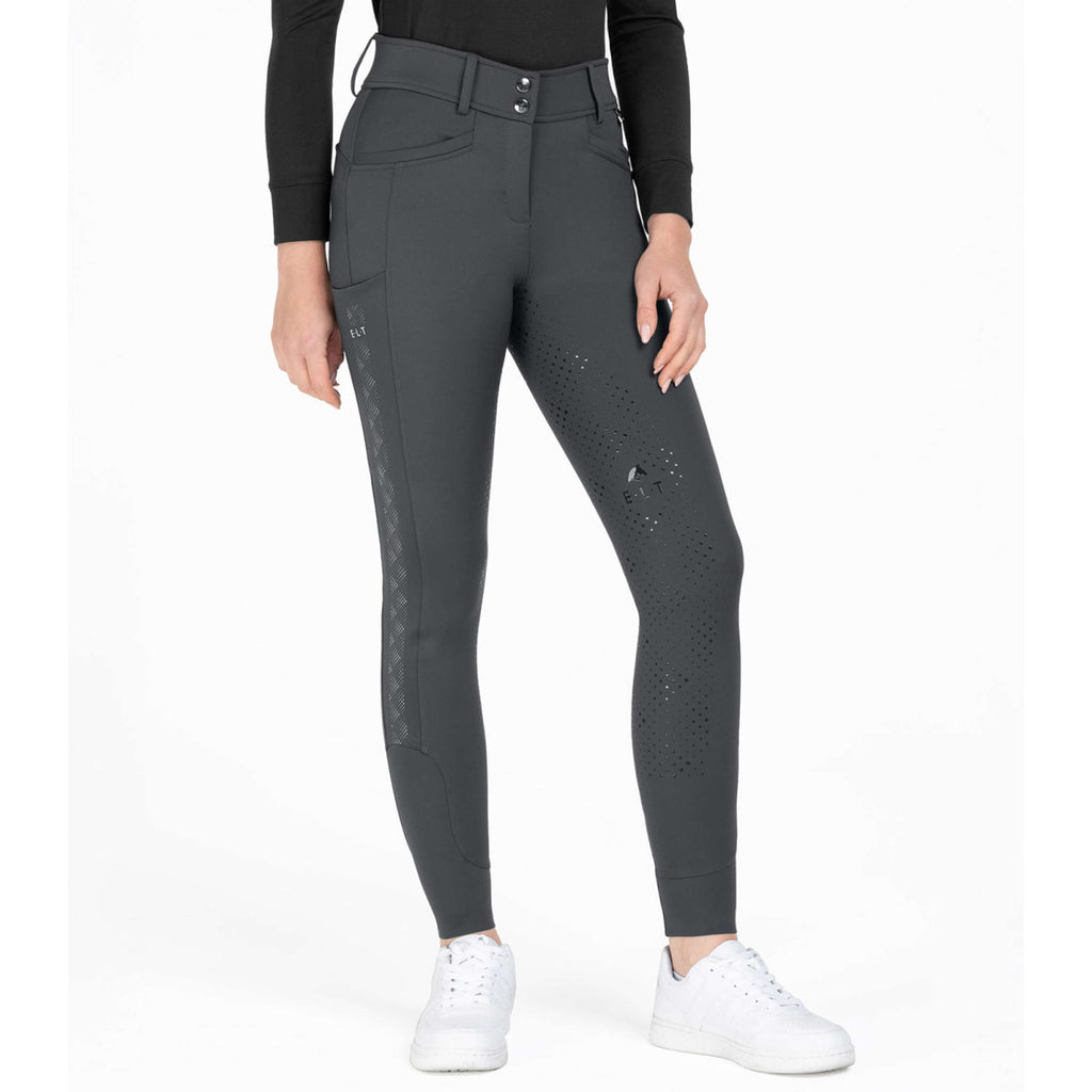 ELT Breeches Reflective Full Grip Asphalt