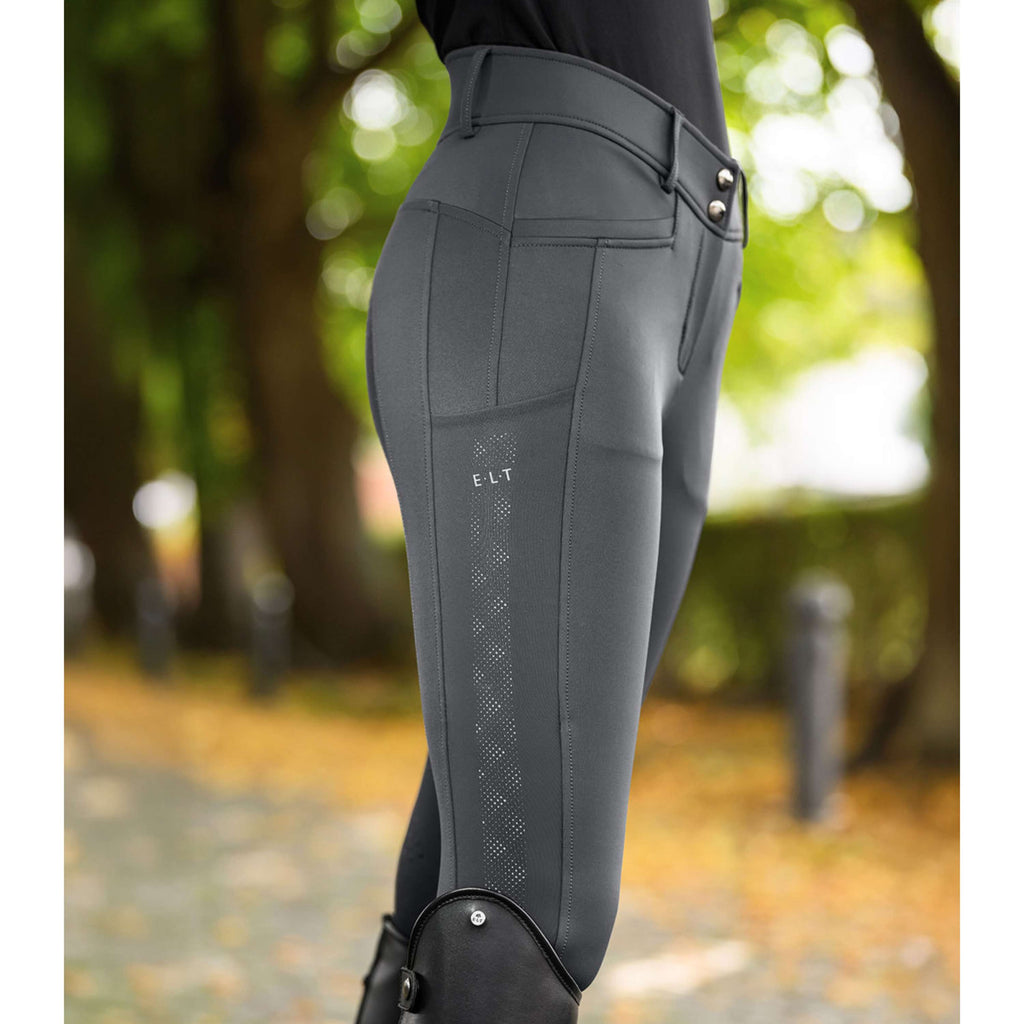 ELT Breeches Reflective Full Grip Asphalt