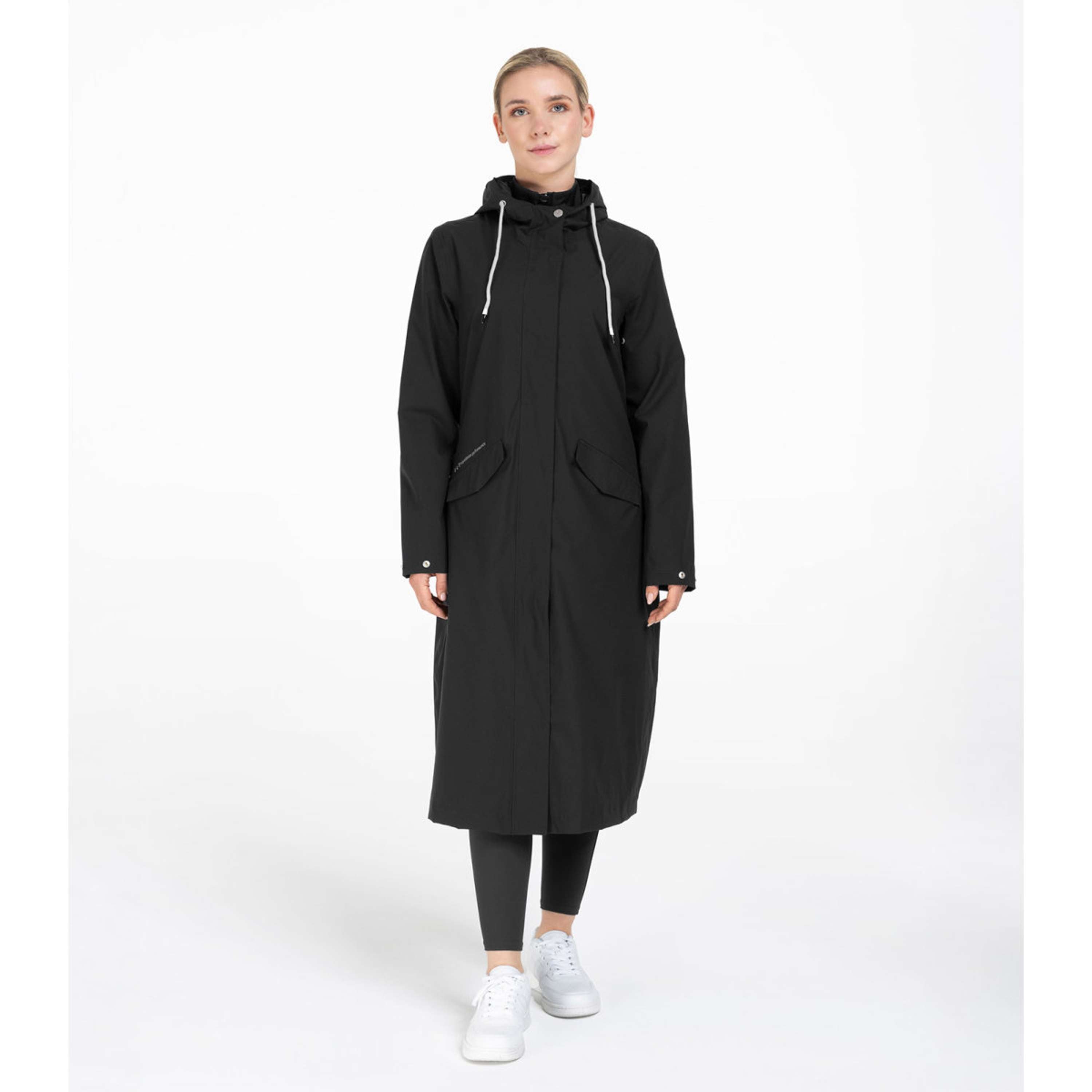 ELT Long Raincoat Performance Black