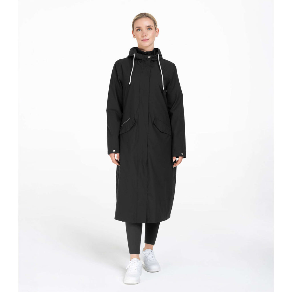 ELT Long Raincoat Performance Black