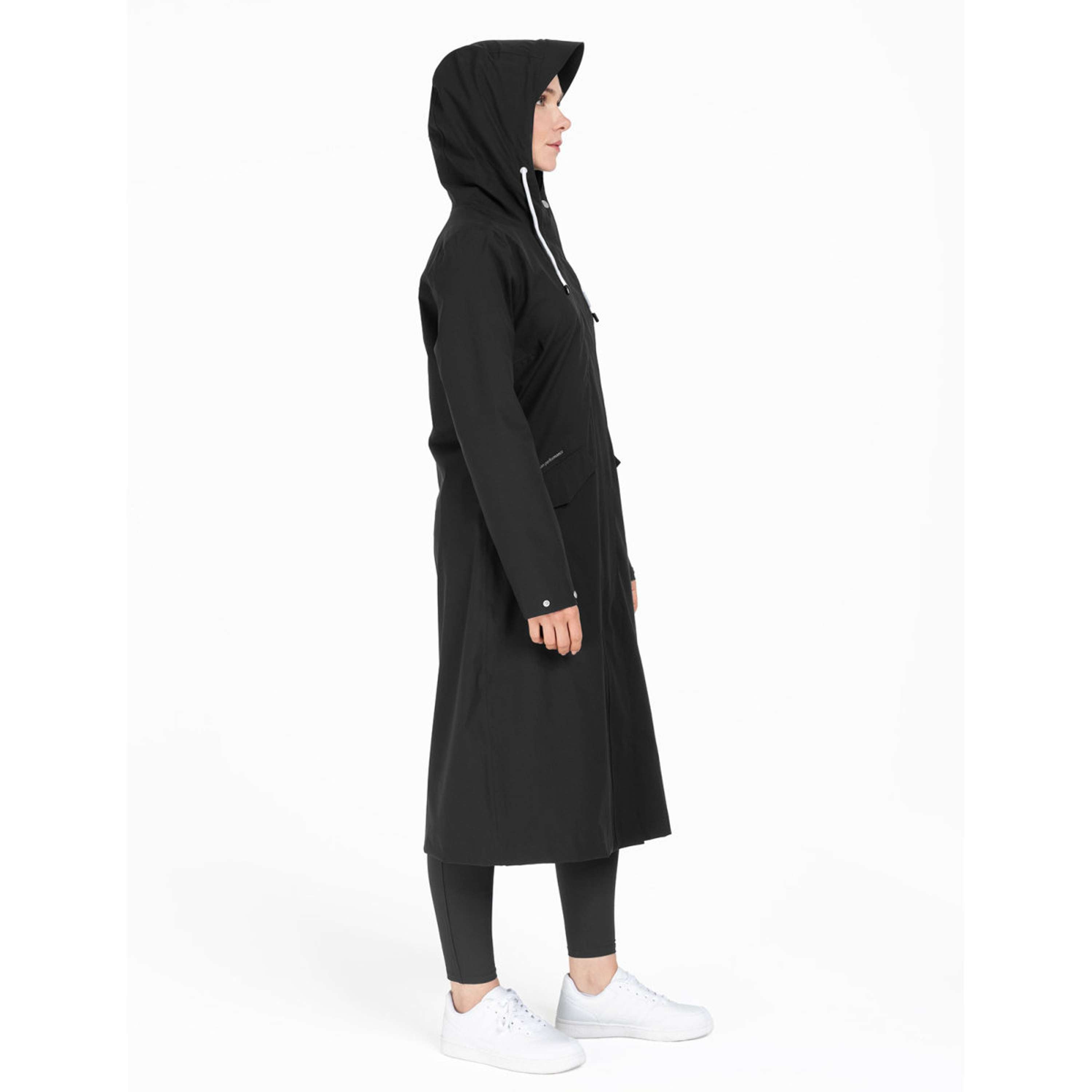 ELT Long Raincoat Performance Black