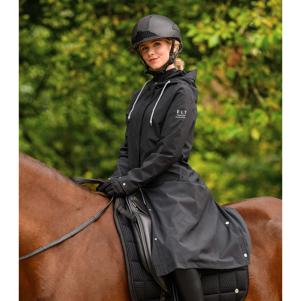 ELT Long Raincoat Performance Black