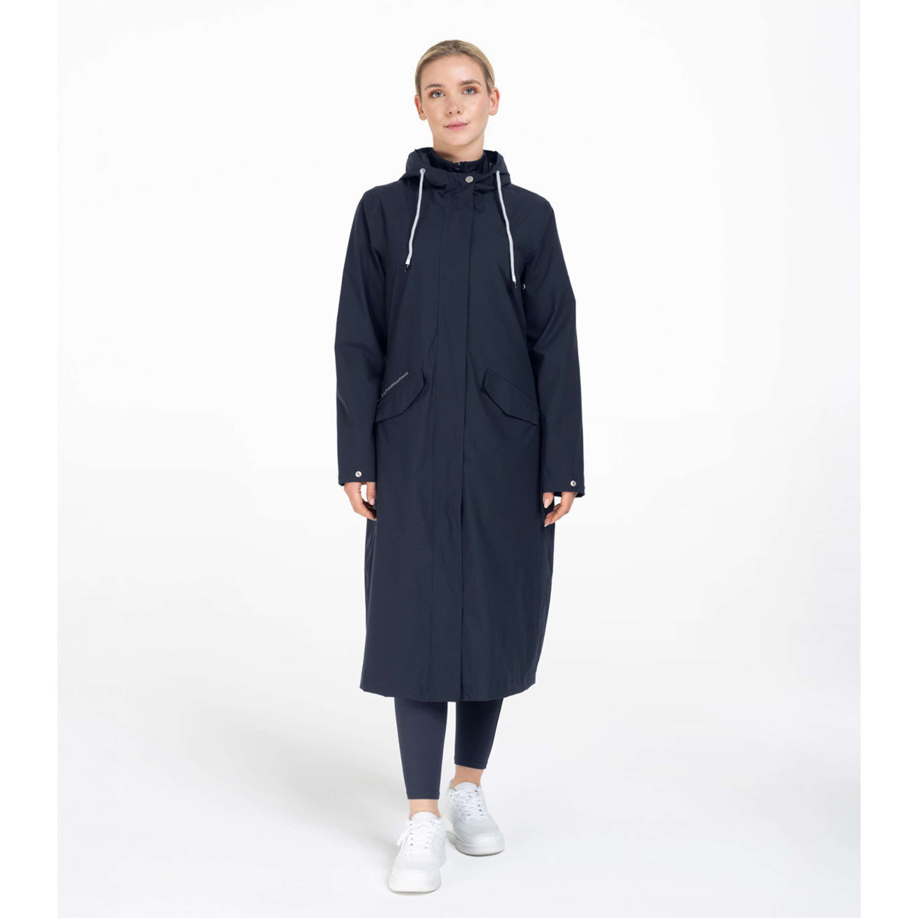 ELT Long Raincoat Performance Deepblue