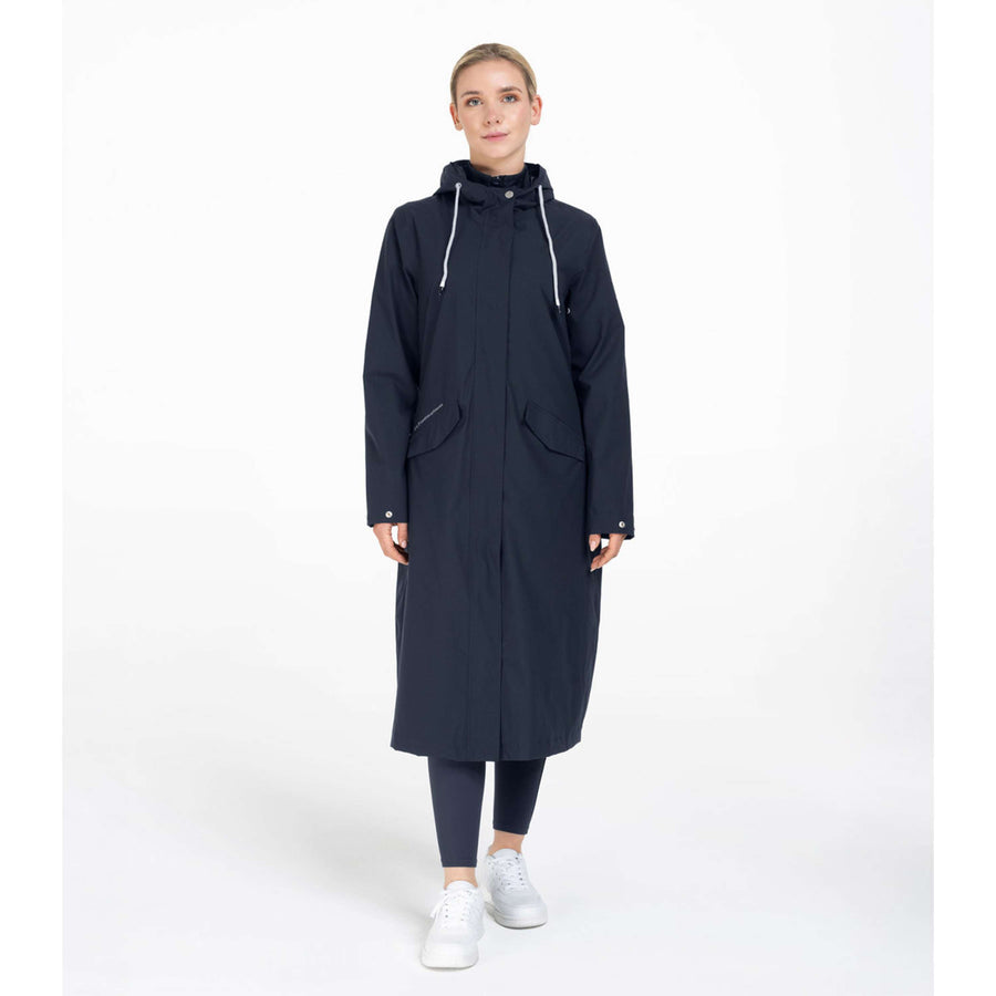 ELT Long Raincoat Performance Deepblue