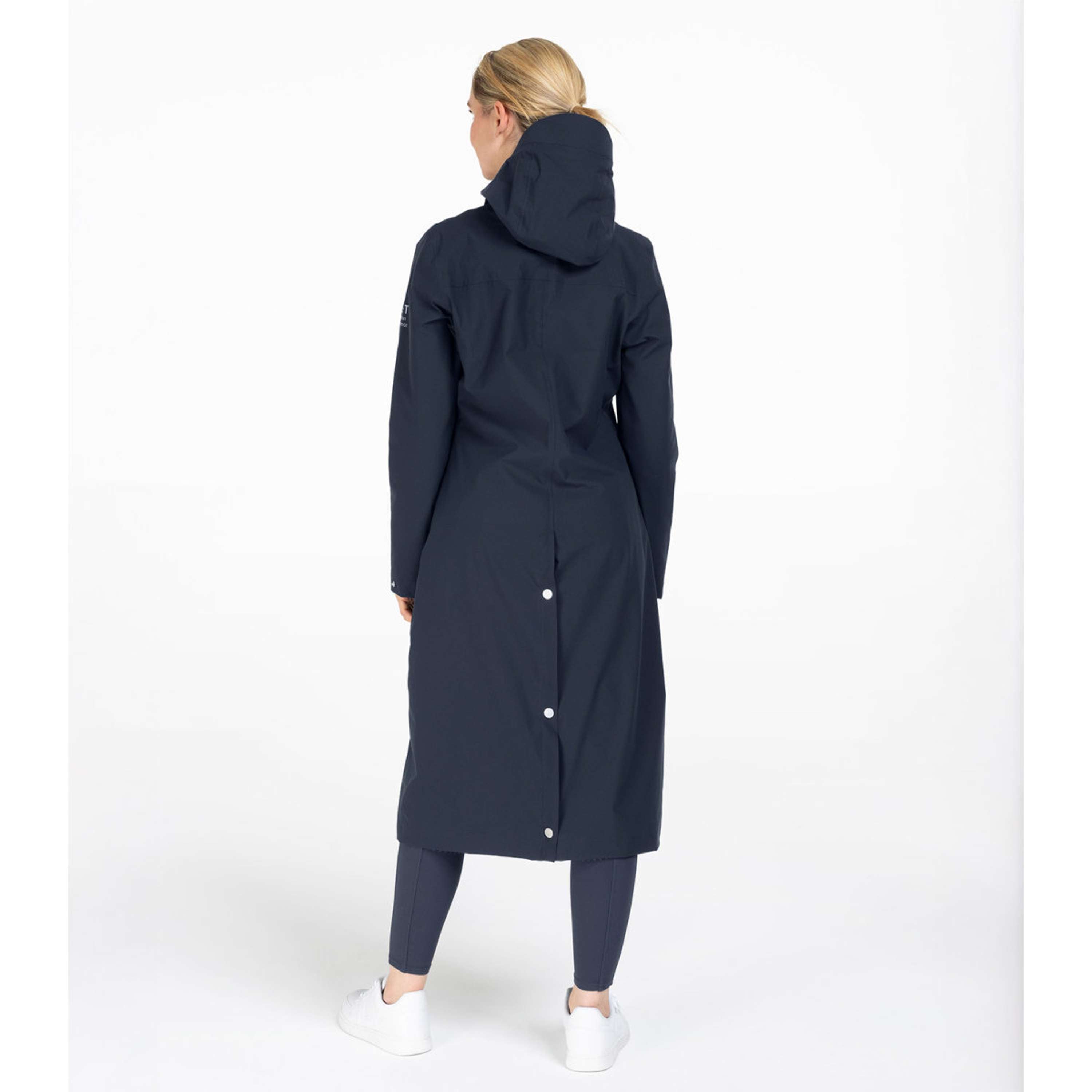 ELT Long Raincoat Performance Deepblue