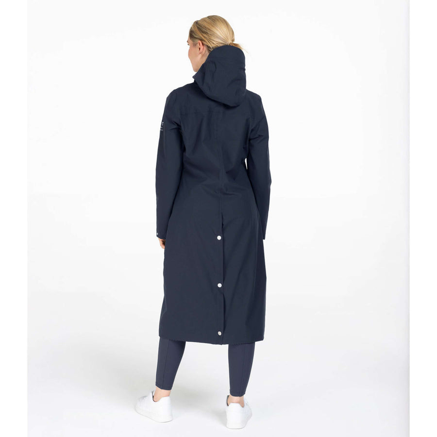 ELT Long Raincoat Performance Deepblue