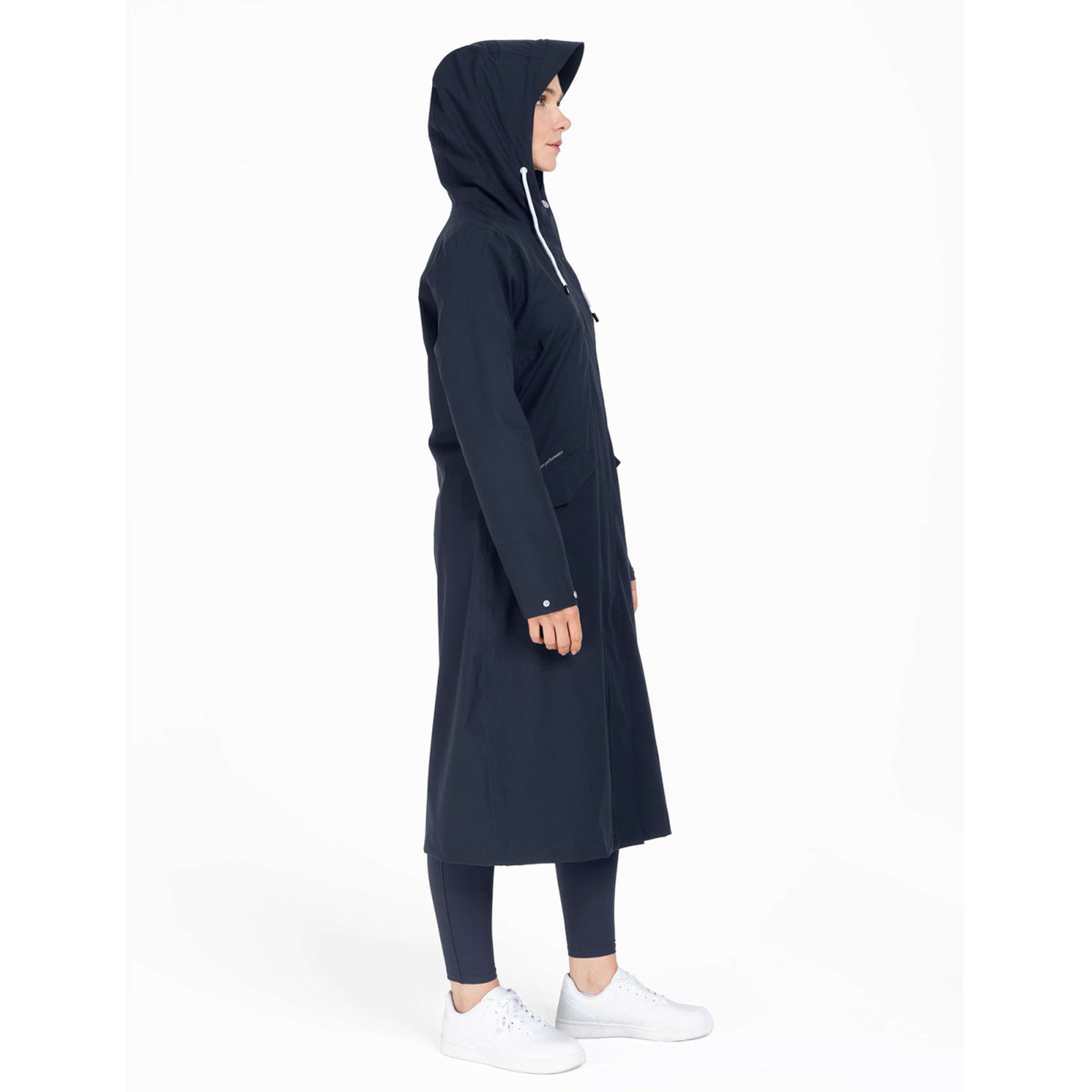 ELT Long Raincoat Performance Deepblue