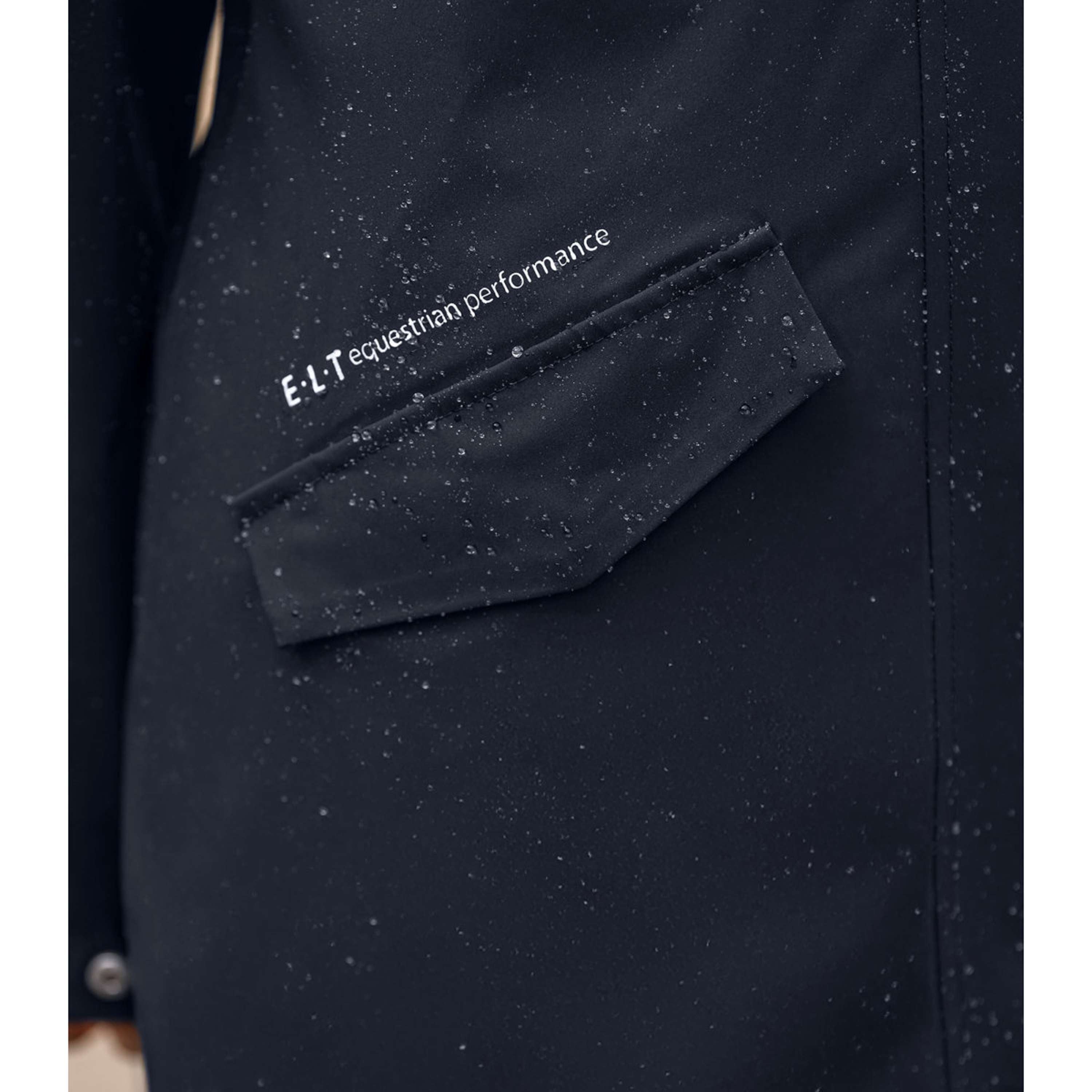 ELT Long Raincoat Performance Deepblue