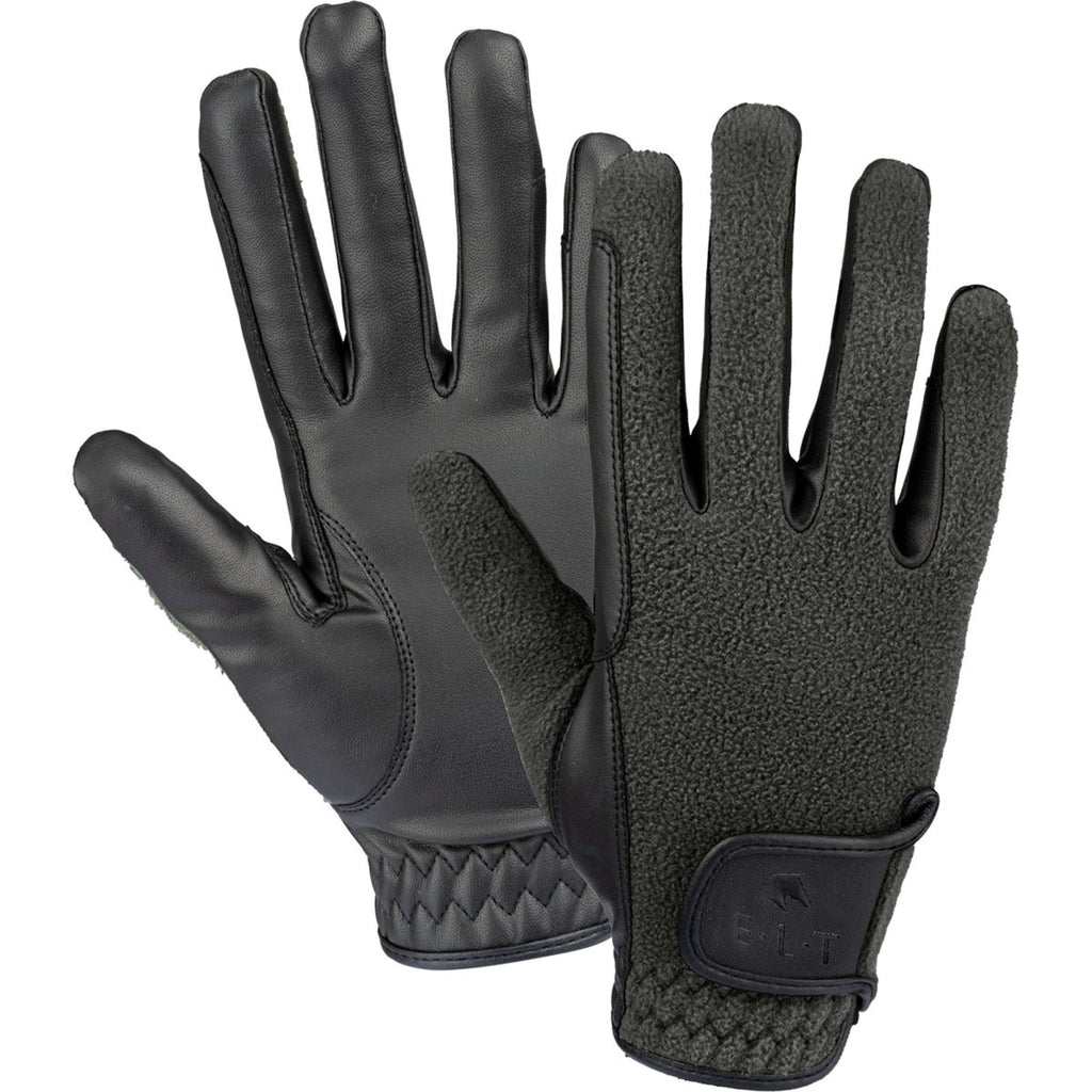 ELT Riding Gloves Winter Fleece Black