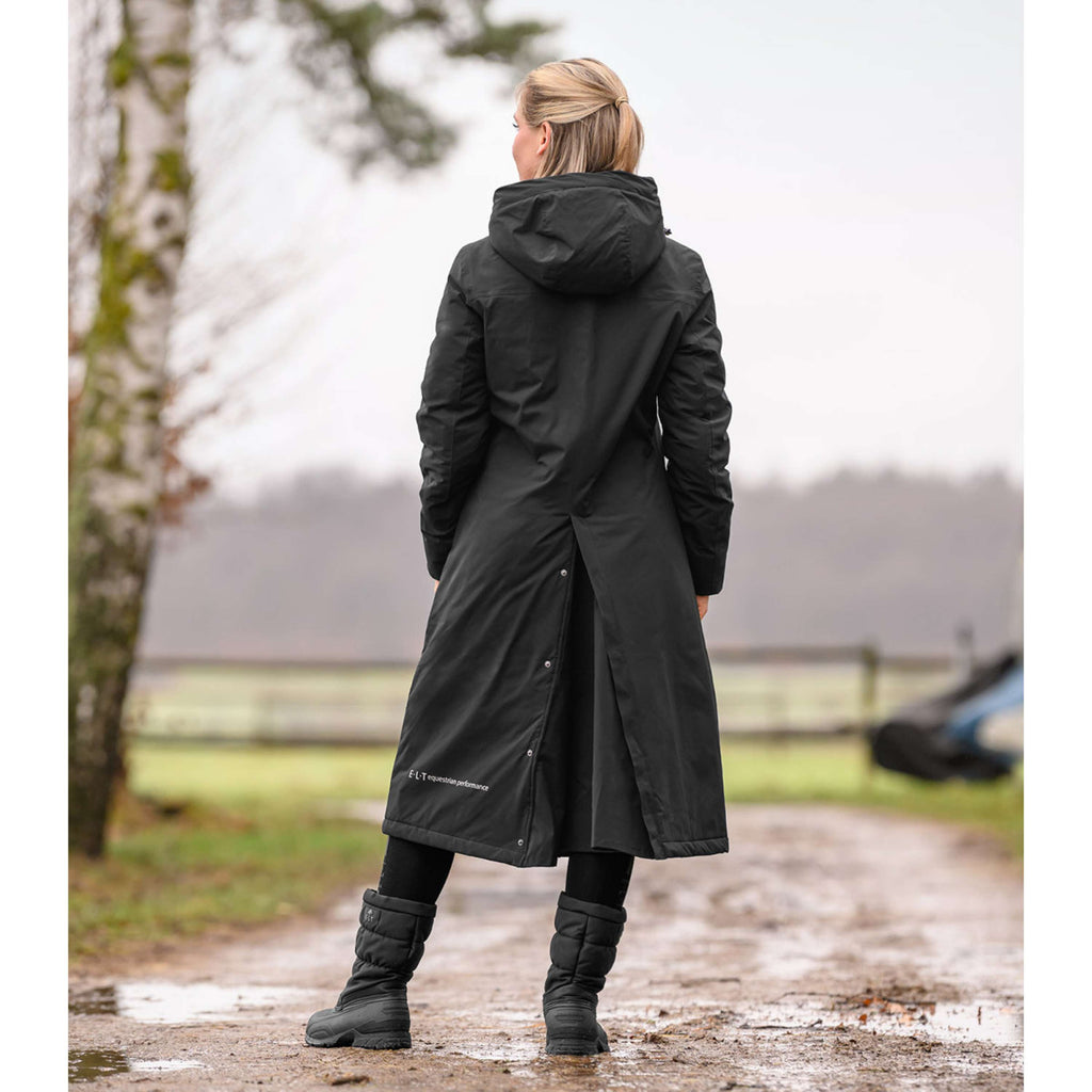 ELT Long Raincoat Winter Performance Black