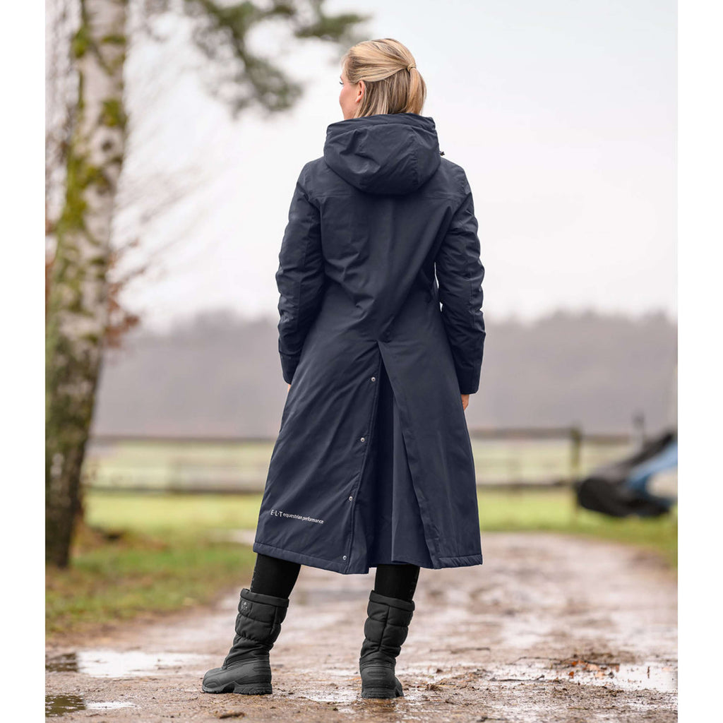 ELT Long Raincoat Winter Performance Deepblue