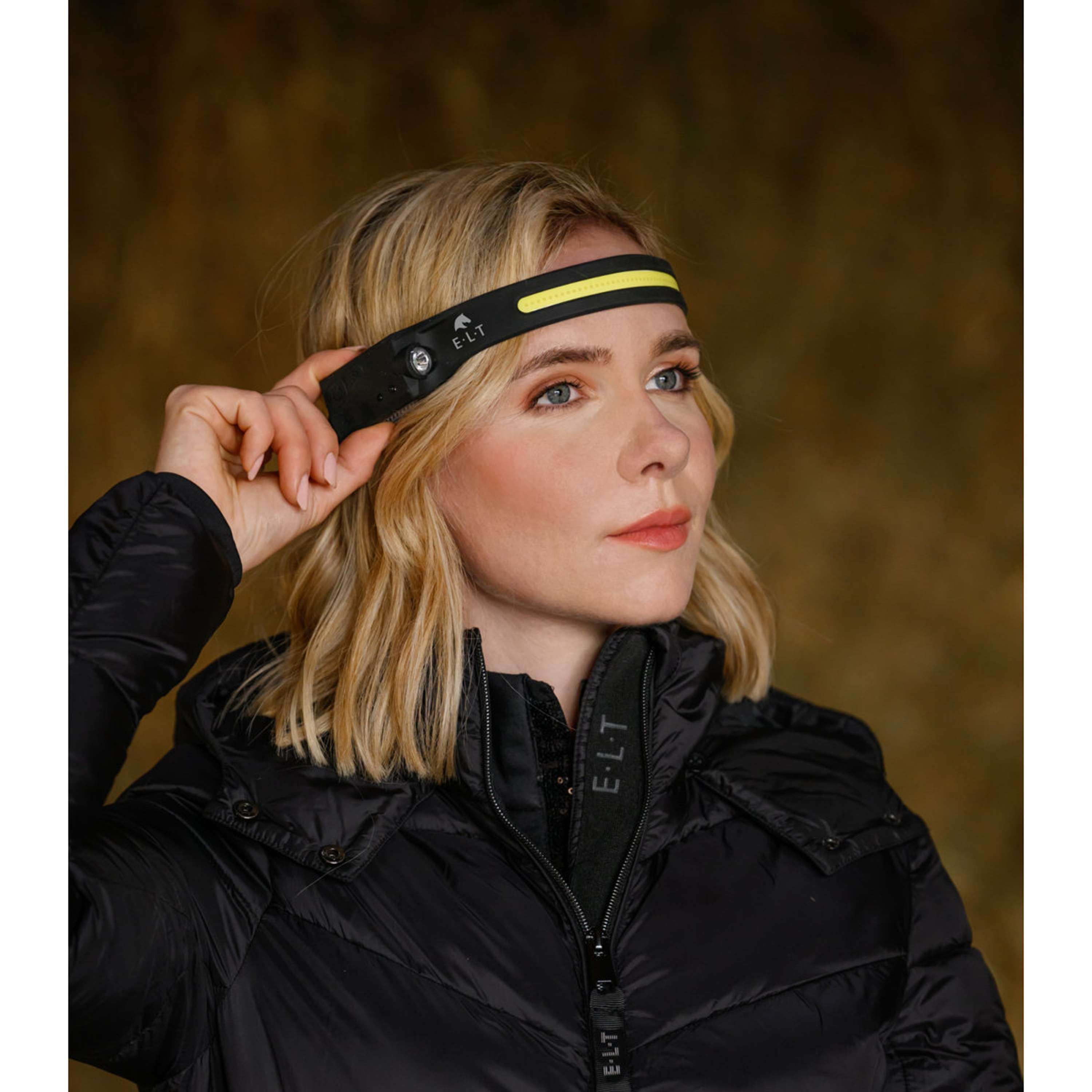 ELT LED Headlamp Sensor Black
