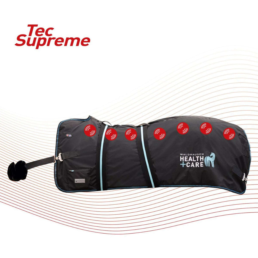 Waldhausen Heating and Massage Blanket TecSupreme Black