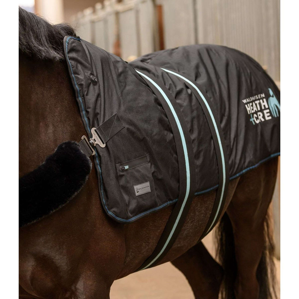 Waldhausen Heating and Massage Blanket TecSupreme Black