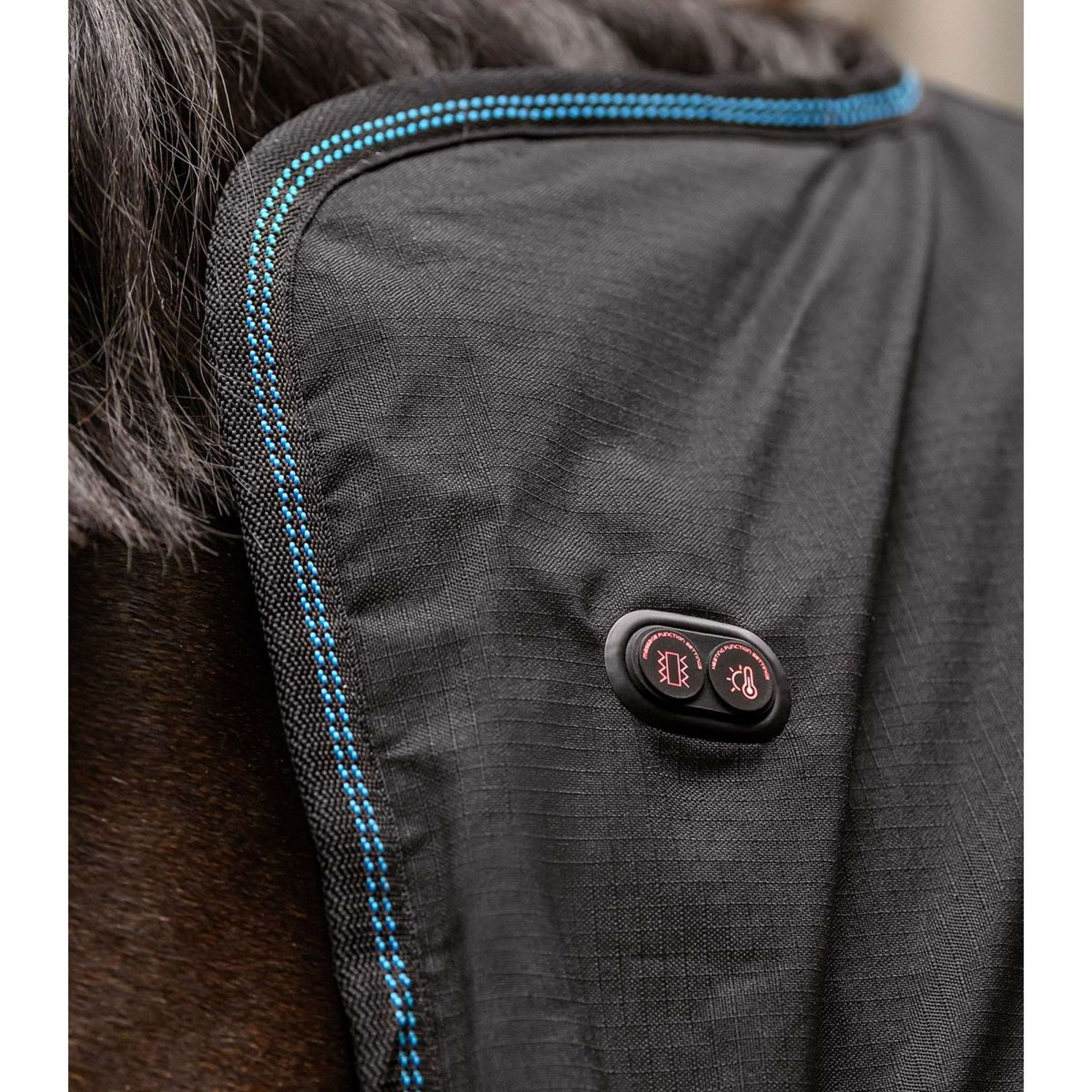 Waldhausen Heating and Massage Blanket TecSupreme Black