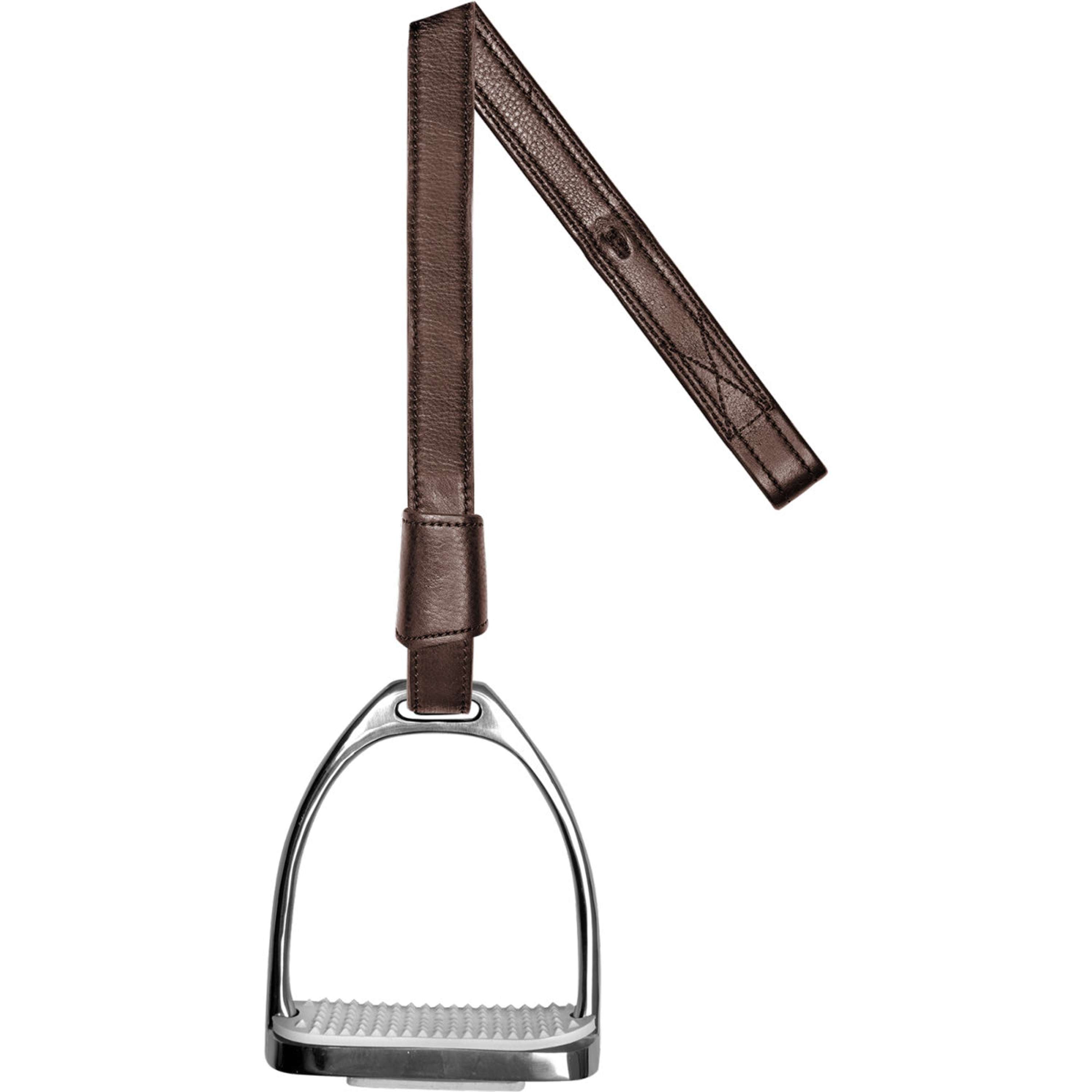 Waldhausen Stirrup straps X-Line Leather Brown