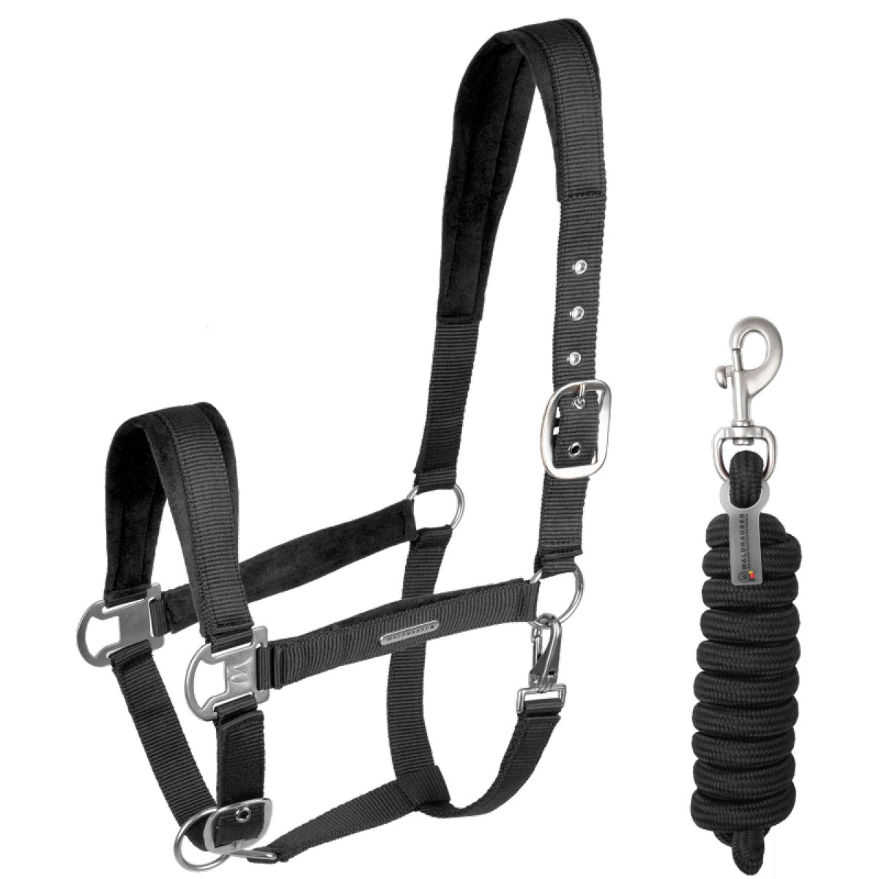 Waldhausen Halter Set Velvet Black