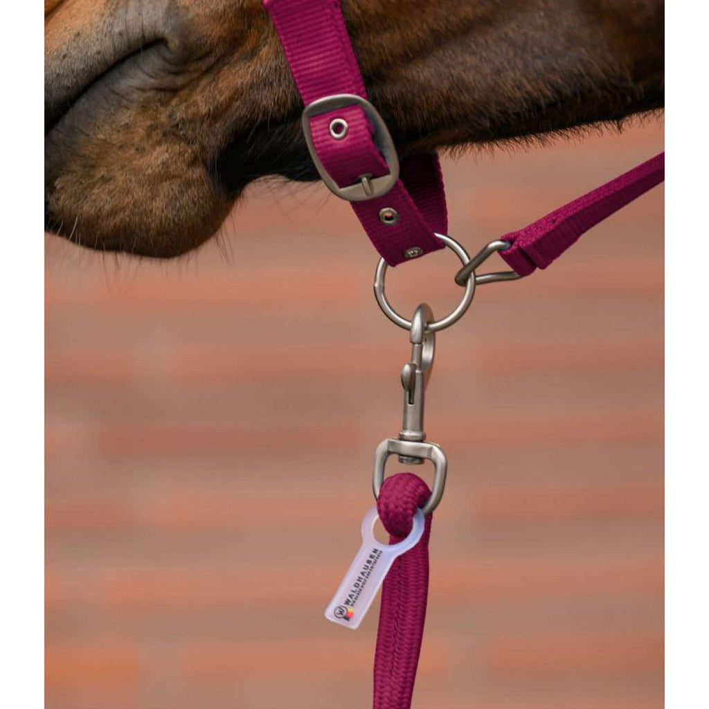 Waldhausen Head Collar Set Velvet Pomegranate