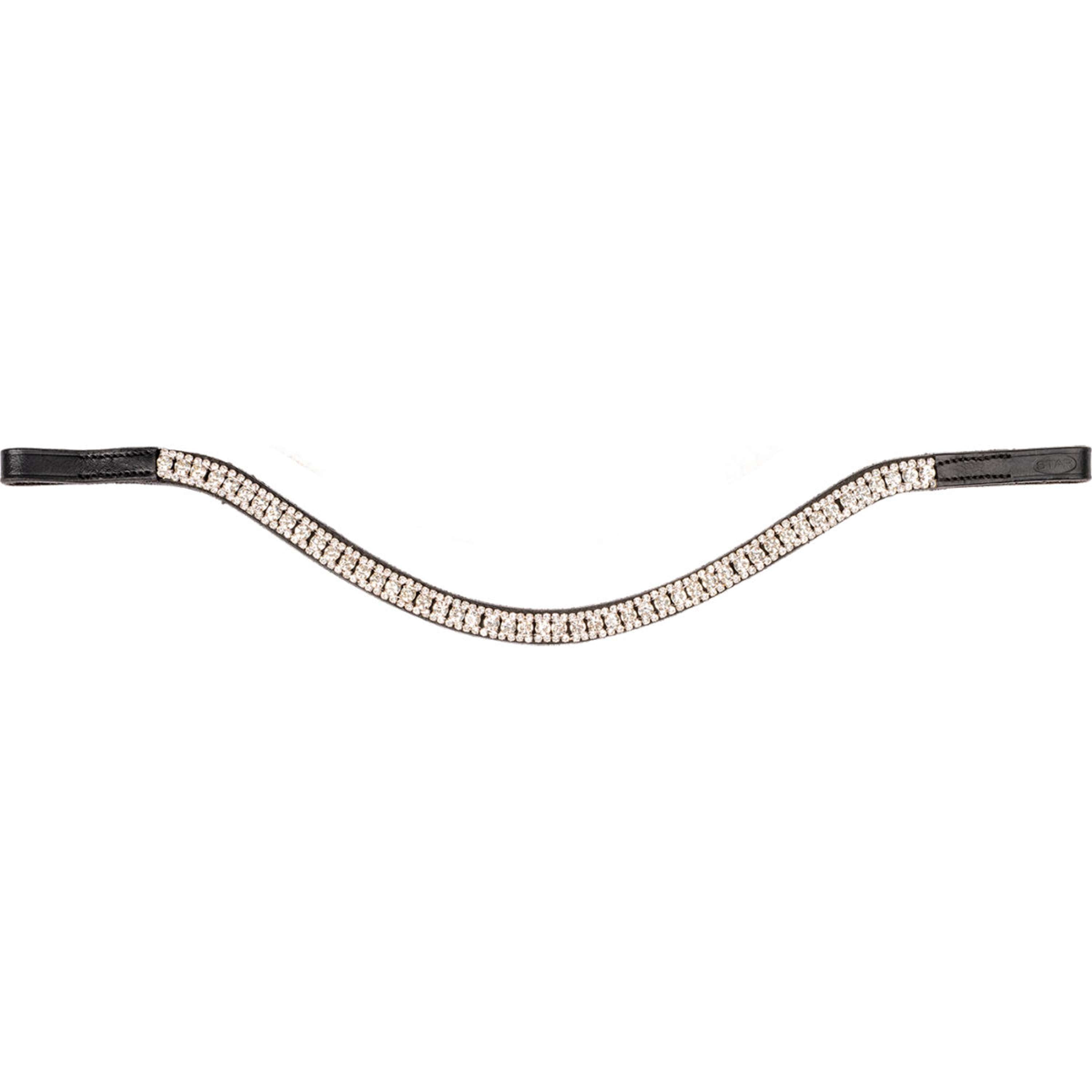 STAR Browband  Glitter Silver
