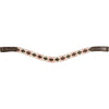 Waldhausen Browband X-Line Polo Brown/Pink/Beige