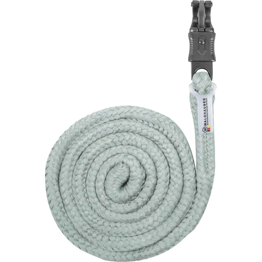 Waldhausen Lead Rope Plus with a Panic Snap Silverblue Waldhausen Lead Rope Plus with a Panic Snap Silverblue