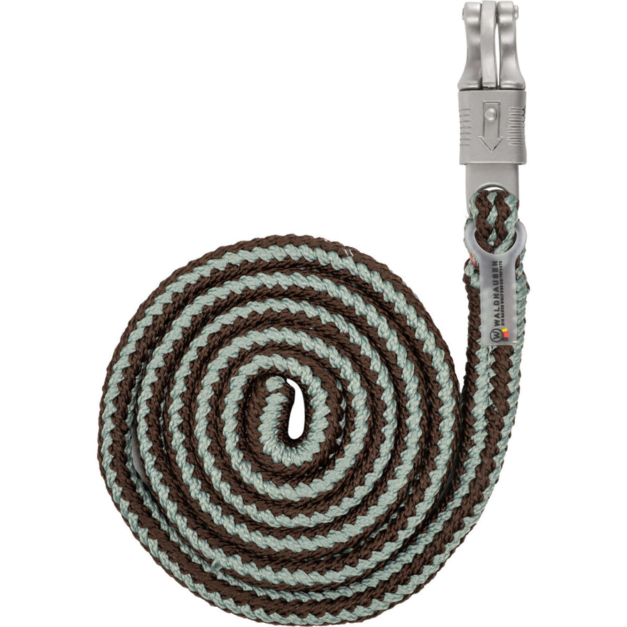 Waldhausen Lead Rope Plus with a Panic Snap Espresso/Sage