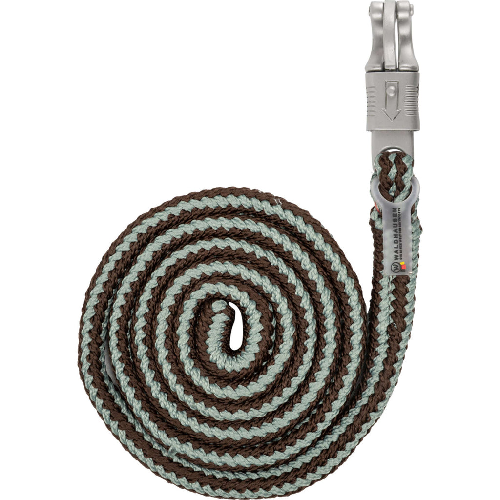 Waldhausen Lead Rope Plus with a Panic Snap Espresso/Sage