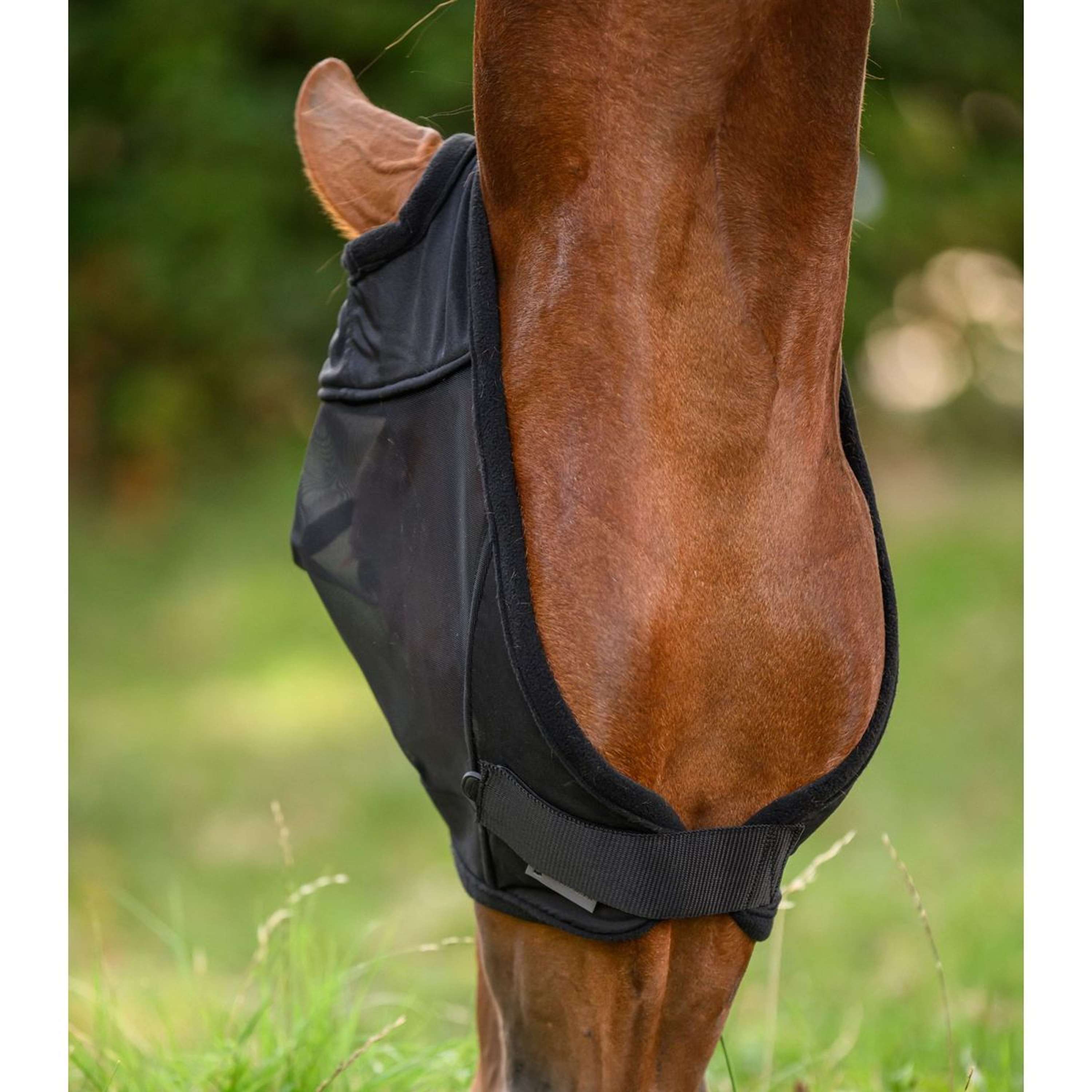 Waldhausen Fly Mask Premium Without Ears Black