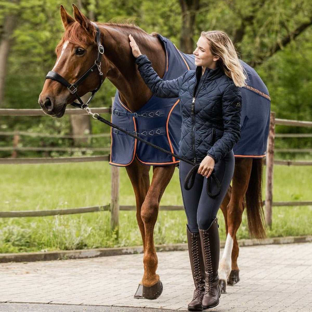 Waldhausen Cooler/Fly Rug Night Blue