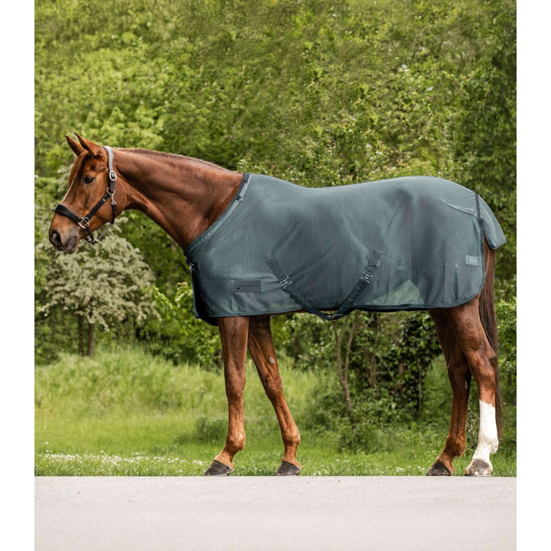Waldhausen Fly Rug Comfort Cross surcingles Pine Green