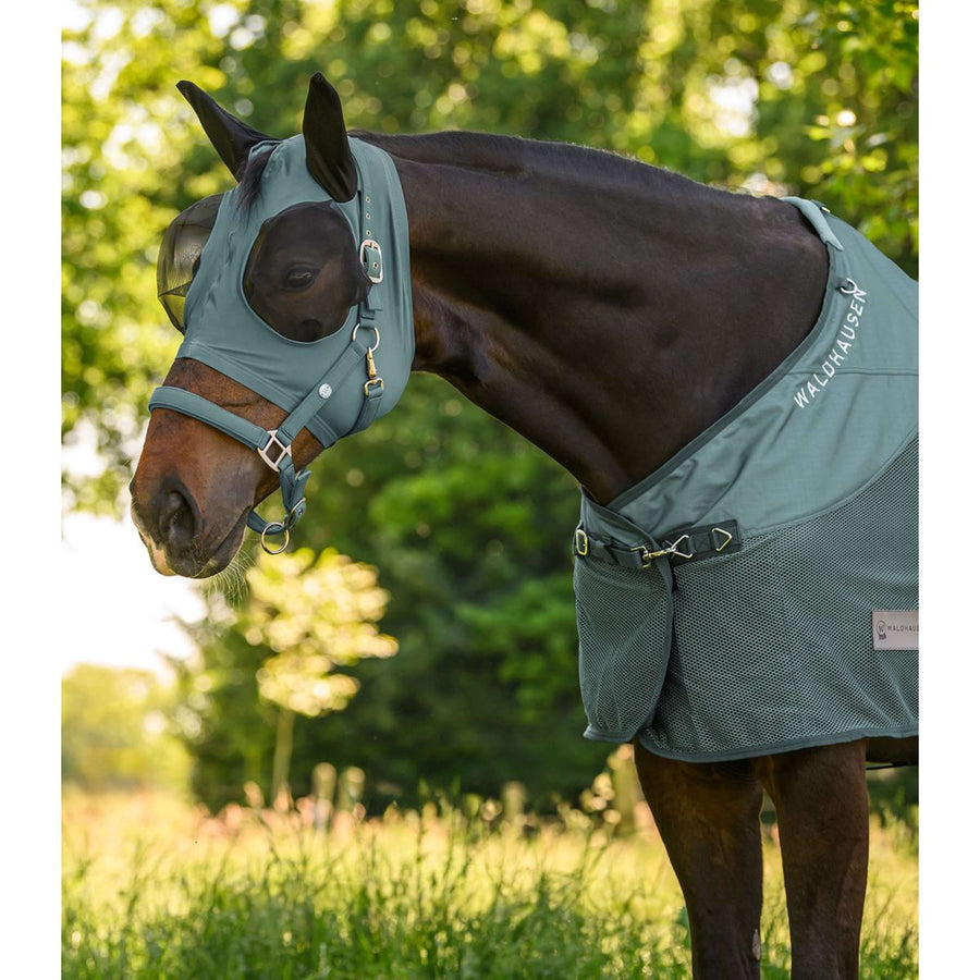 Waldhausen Fly Mask Puck Pine Green