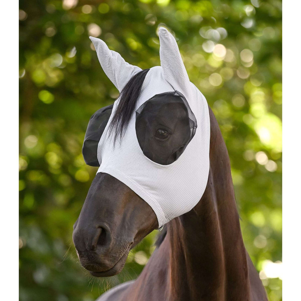 Waldhausen Fly Mask Puck Breath Silver Grey