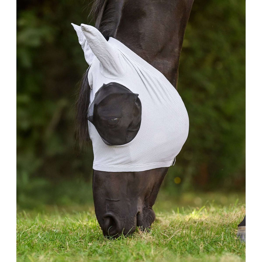 Waldhausen Fly Mask Puck Breath Silver Grey