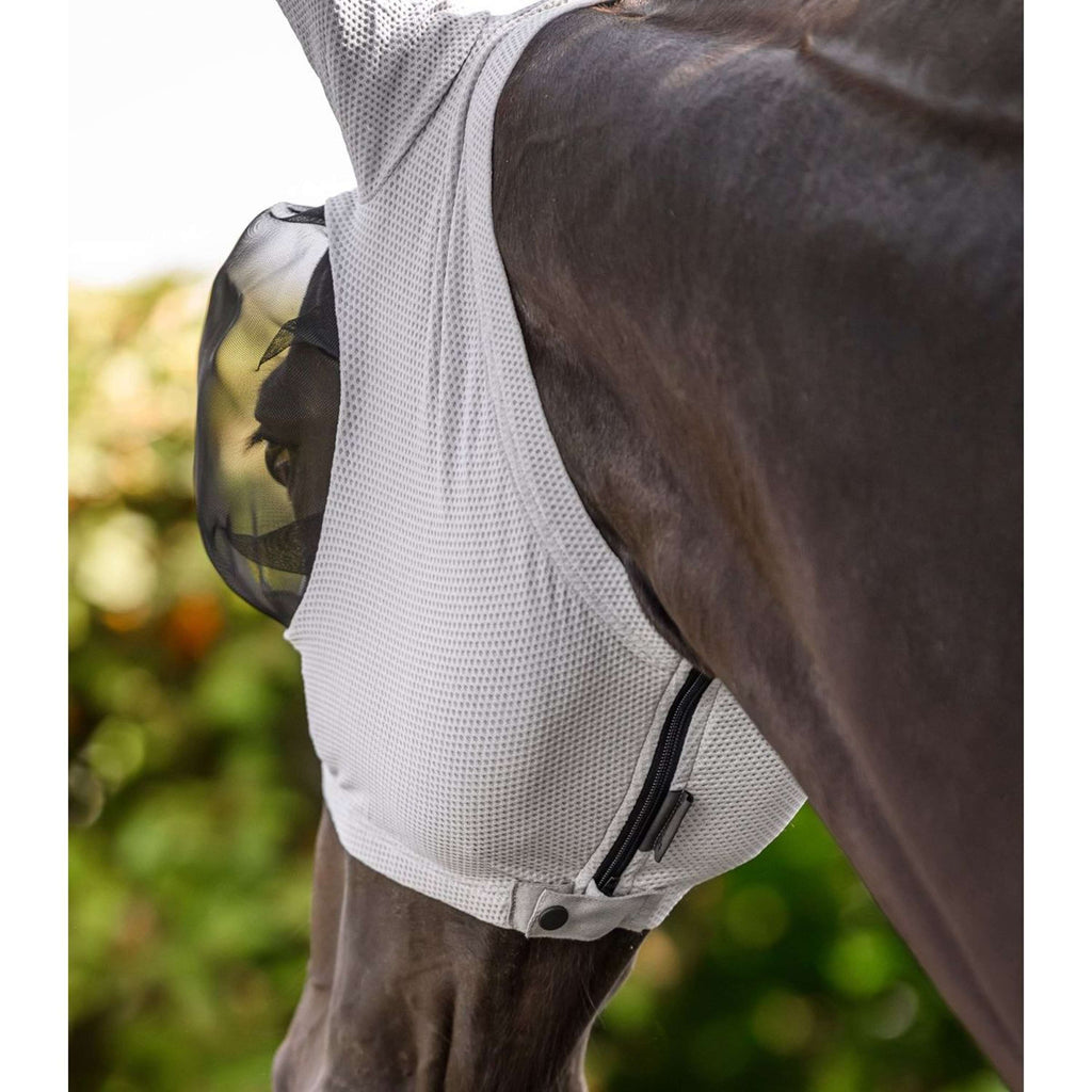 Waldhausen Fly Mask Puck Breath Silver Grey