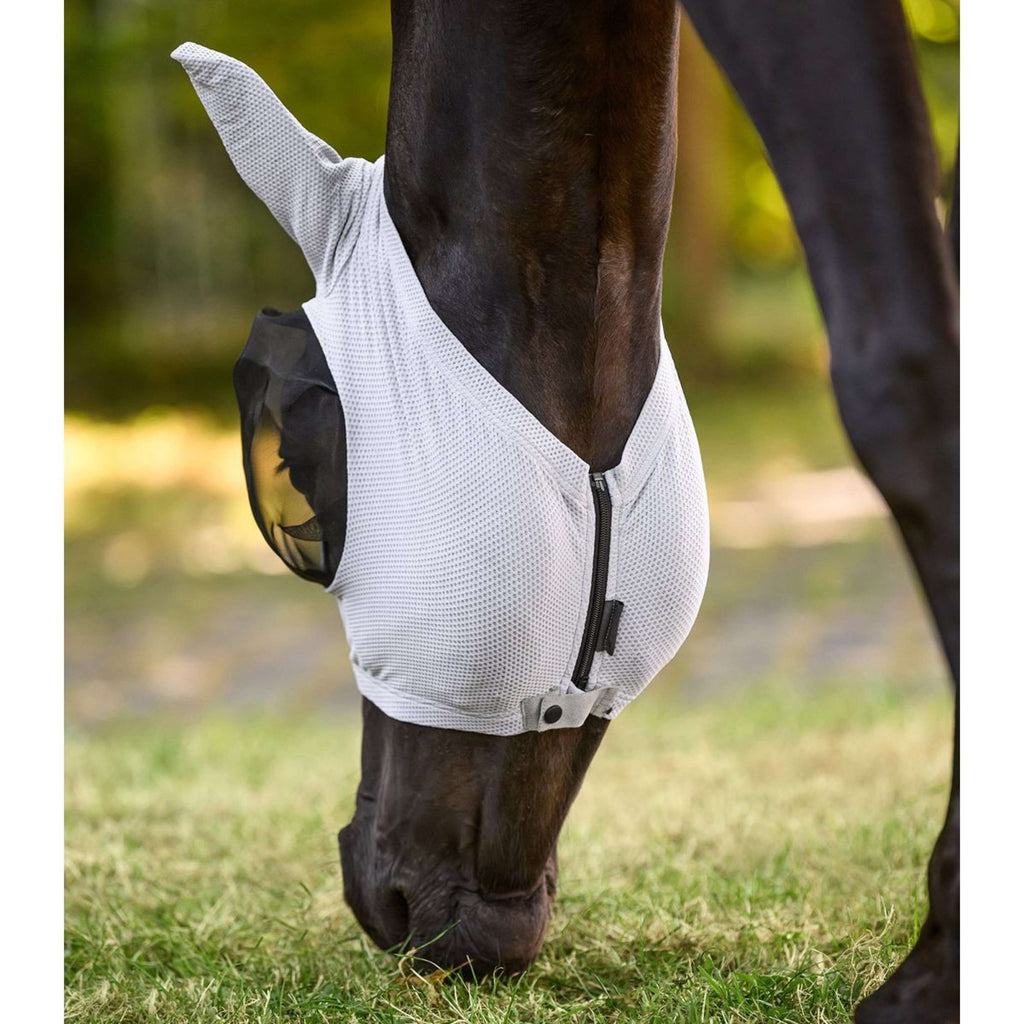 Waldhausen Fly Mask Puck Breath Silver Grey