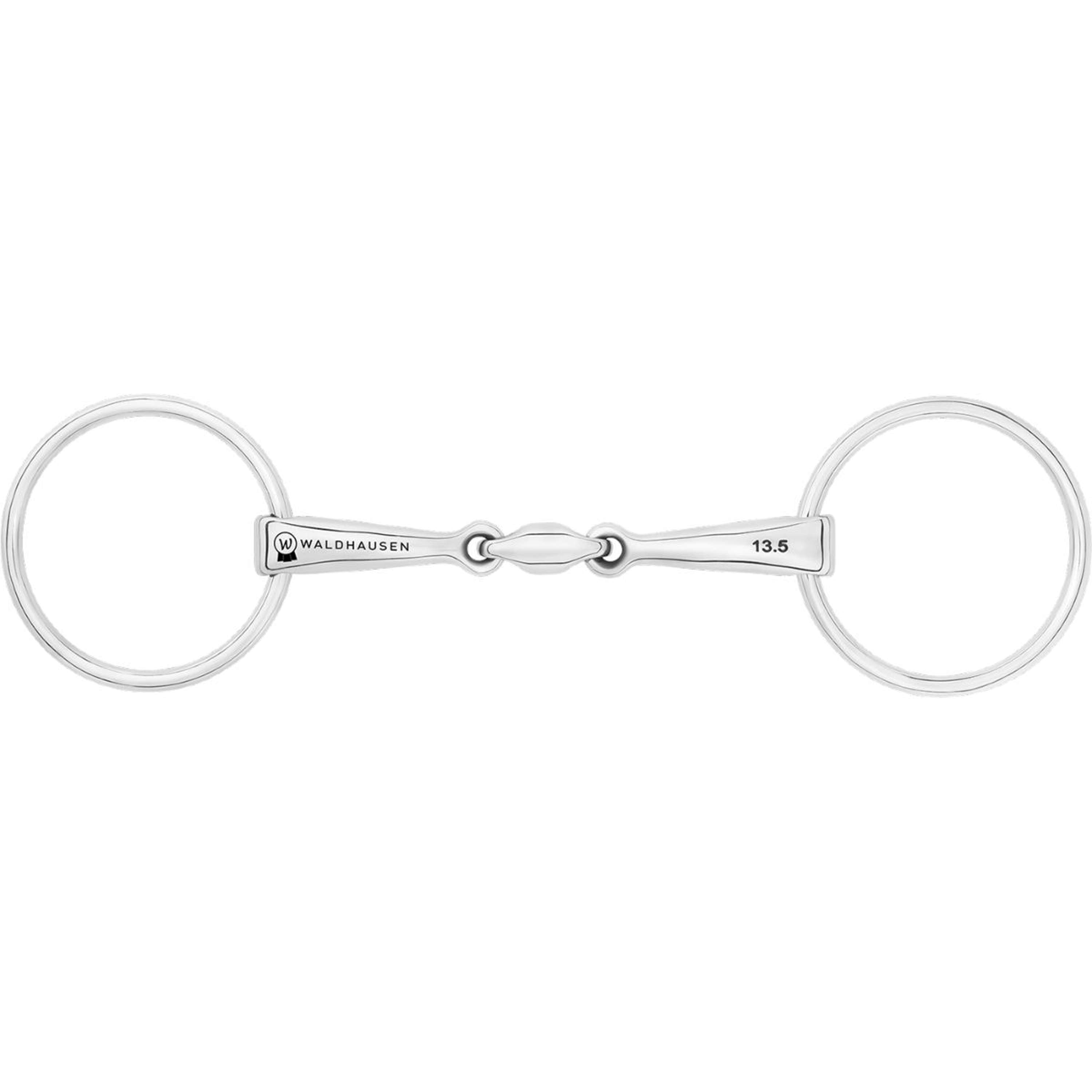 Waldhausen Loose Ring Snaffle 14mm Double Jointed