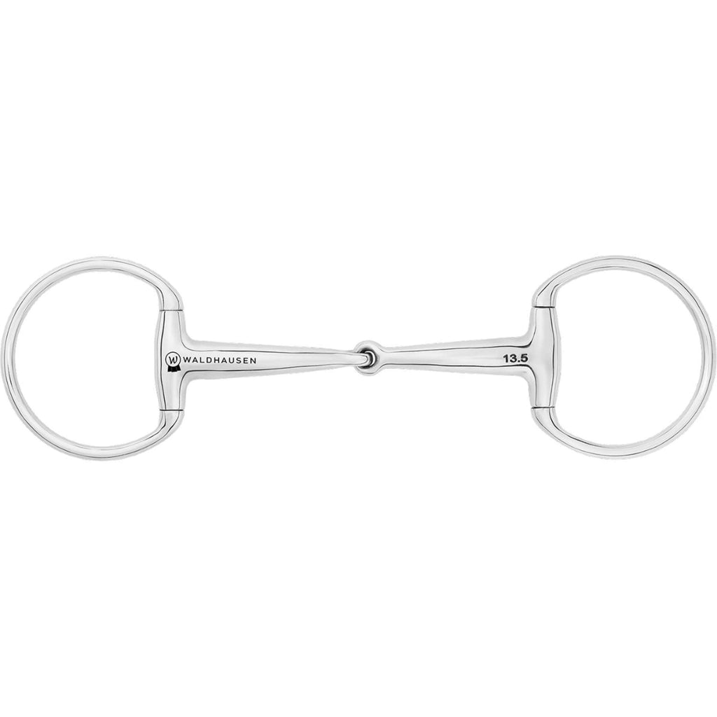 Waldhausen Anatomical D-Ring Snaffle Bit 14mm Single Snaffle