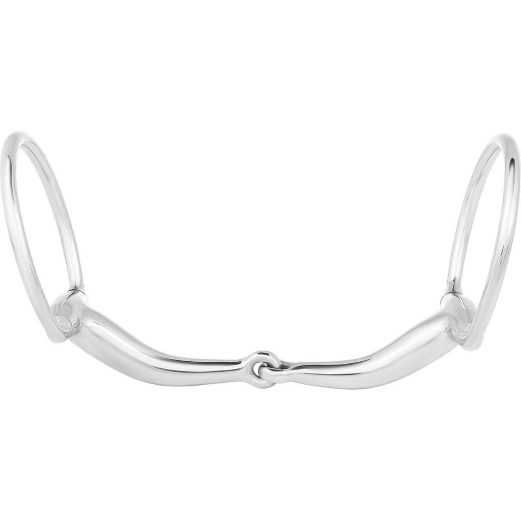 Waldhausen Anatomical D-Ring Snaffle Bit 14mm Single Snaffle